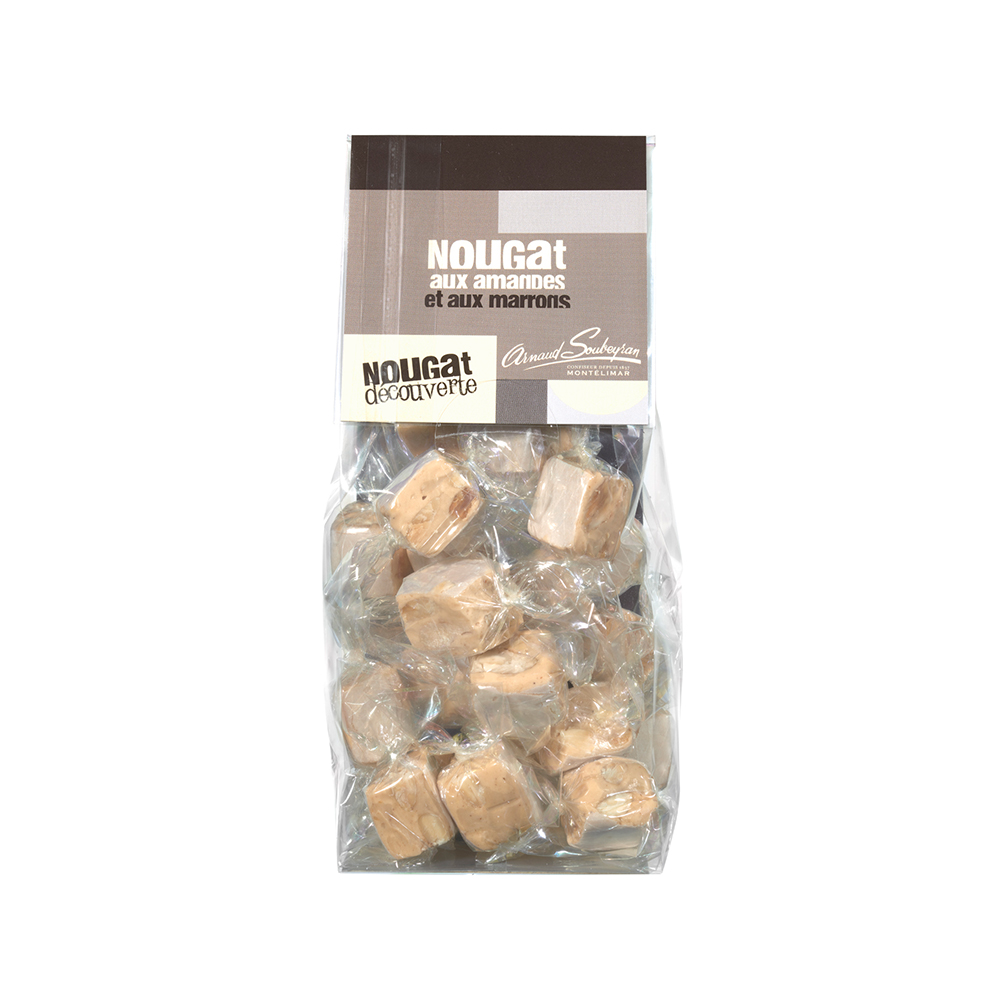 Nougat aux marrons — sachet papillote